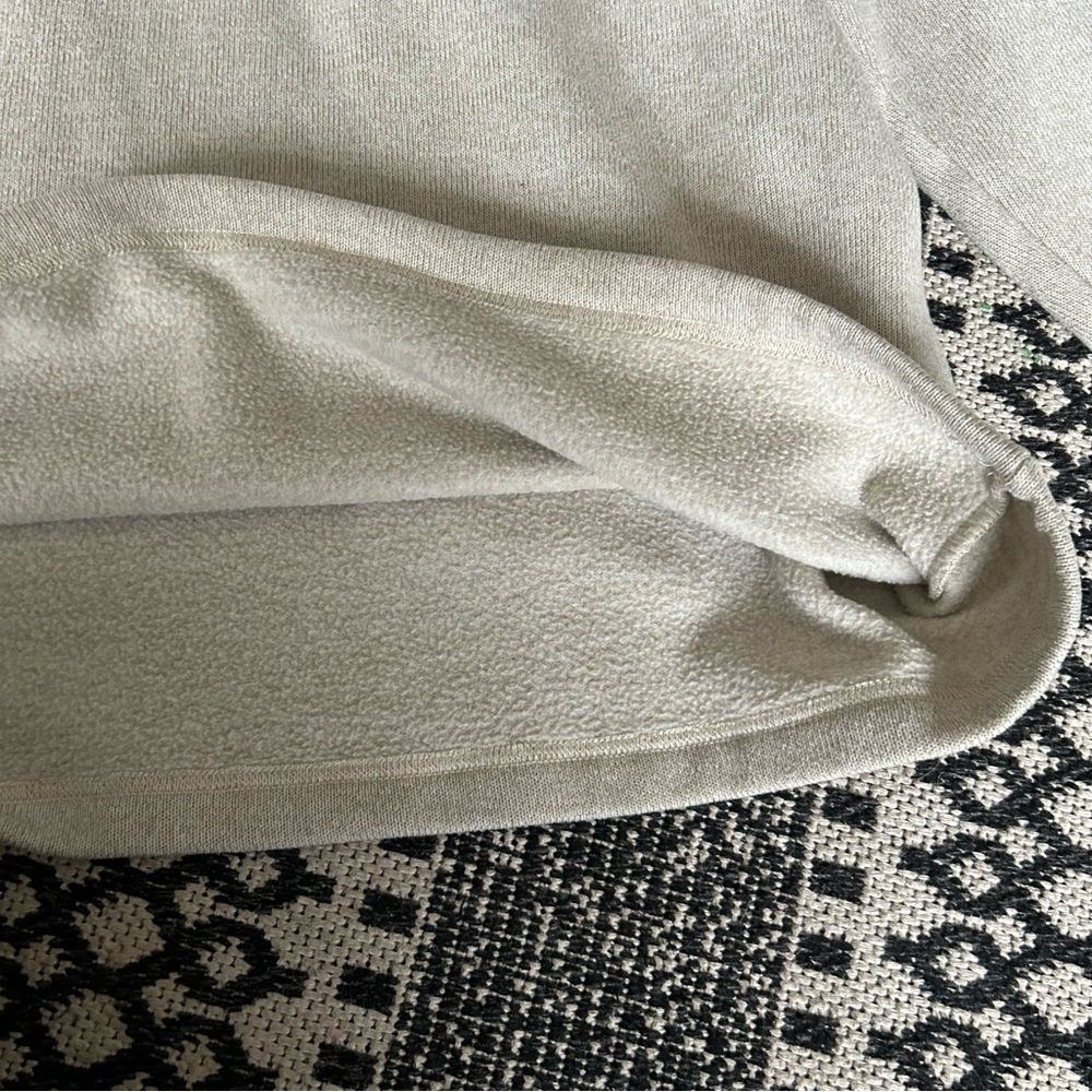 IZOD Advantage Performance Cream Quarter Zip Fleece - Picture 6 of 7